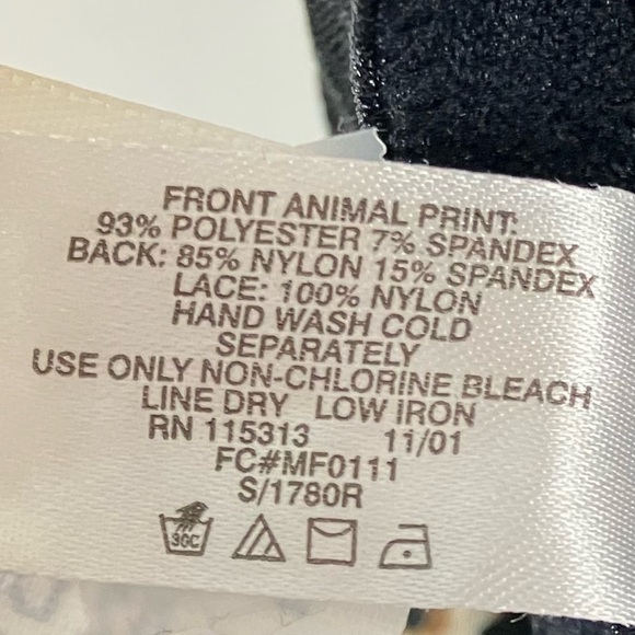 Comfort Choice Animal Print Bra - Picture 7 of 8